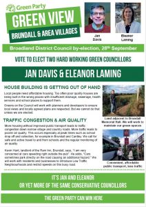 Election leaflet 1 - page 1