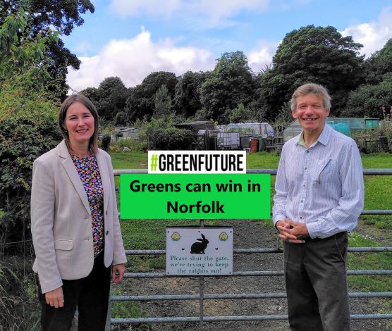 Greens can win in Norfolk