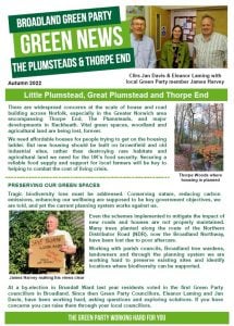 Plumstead Autumn Newsletter p1