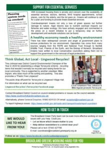 Burlingham Ward Autumn newsletter p2