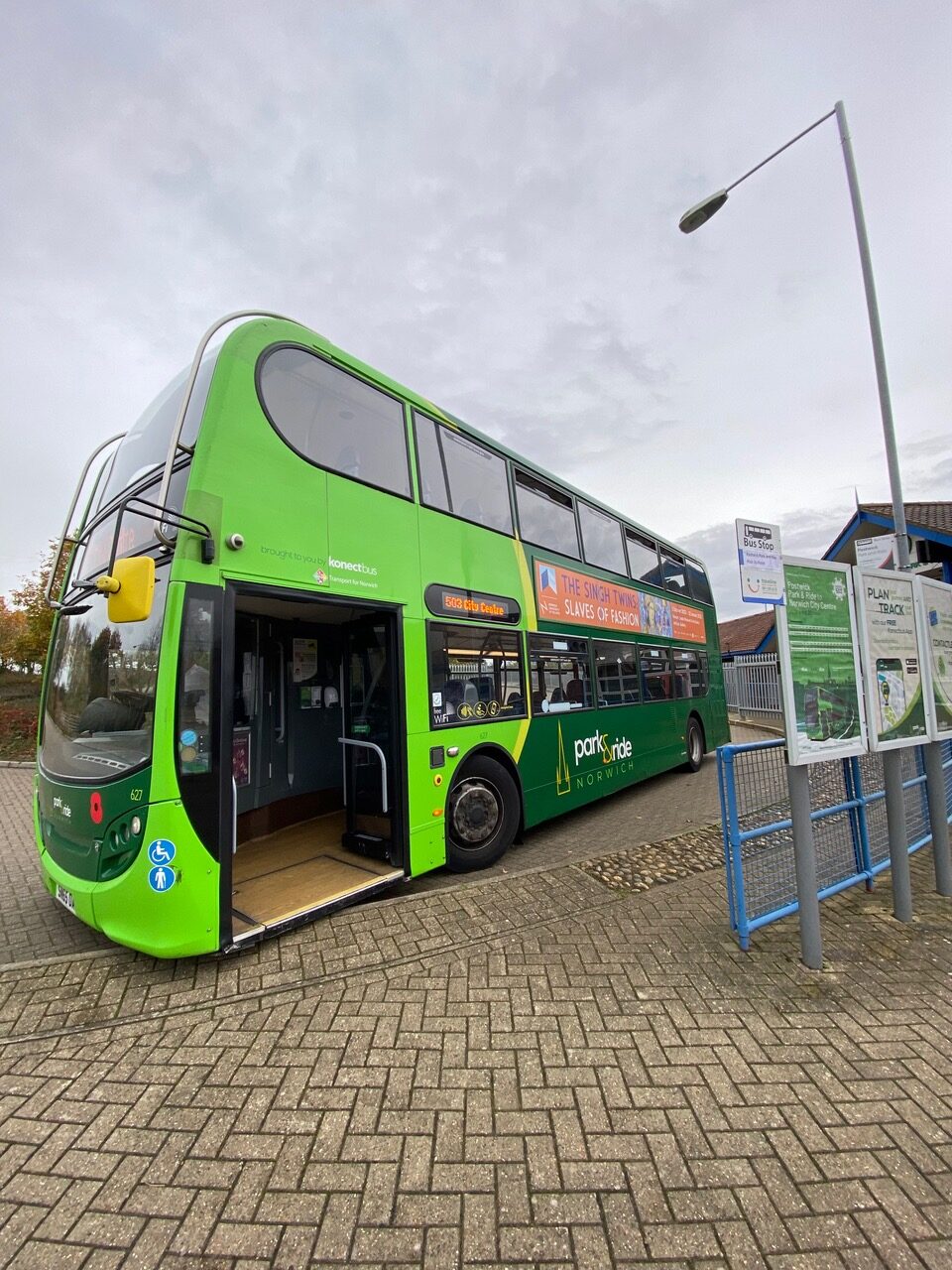 Postwick Park & Ride bus