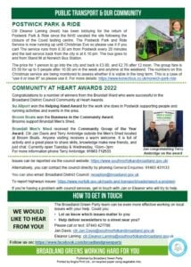 Brundall Ward Winter Newsletter 2022-23 p2