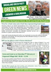 Burlingham Ward Winter 2023 newsletter p1