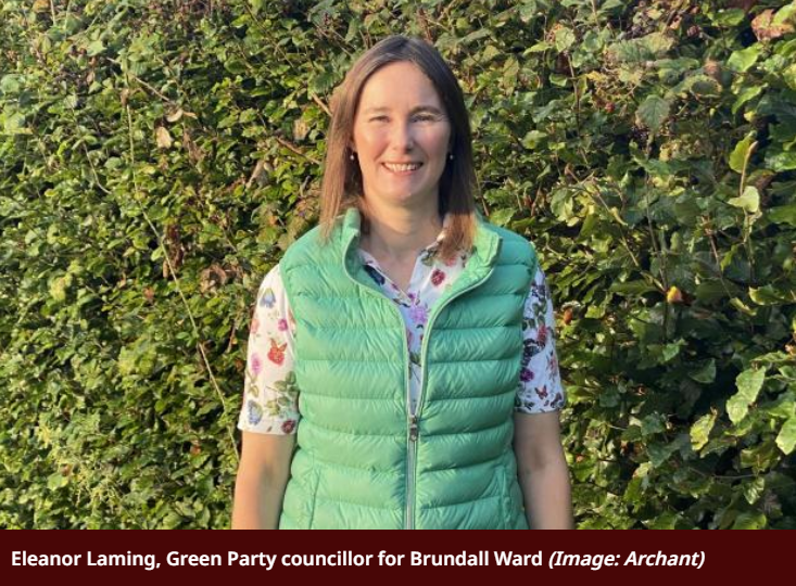 Eleanor Laming GP councillor for Brundall Ward